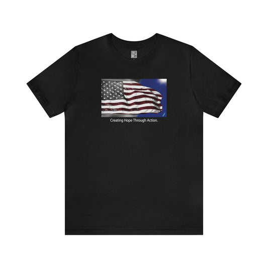 Suicide Awareness American Hope Tee "B"