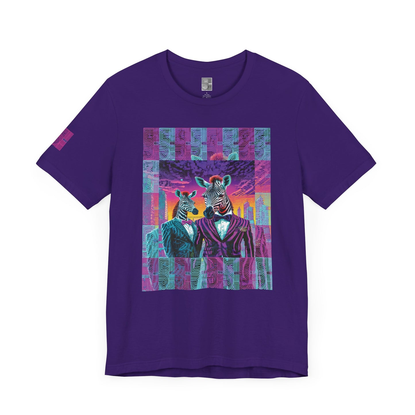 Zebras In Blinkerton City Tee