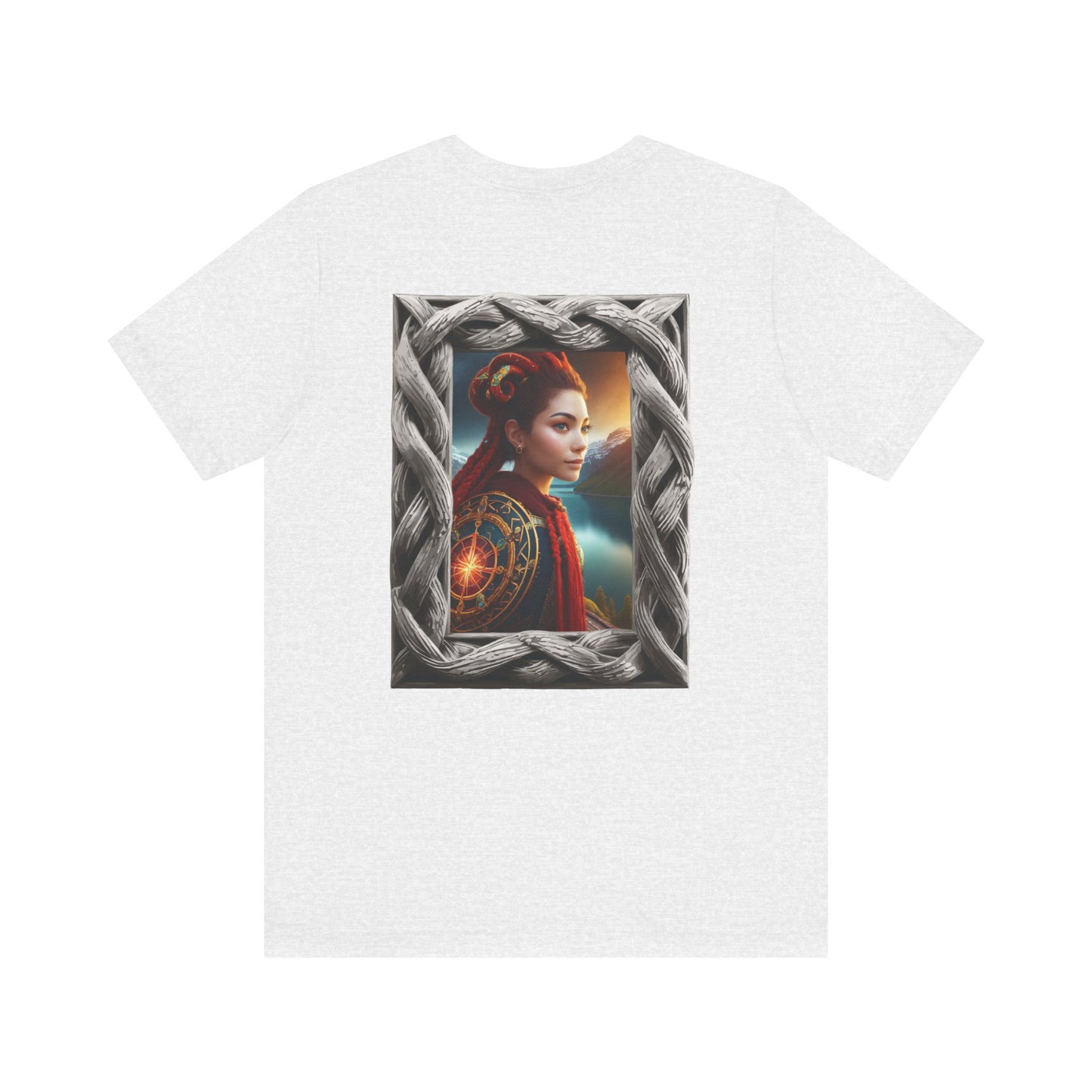 Red Haired Female Viking Tee