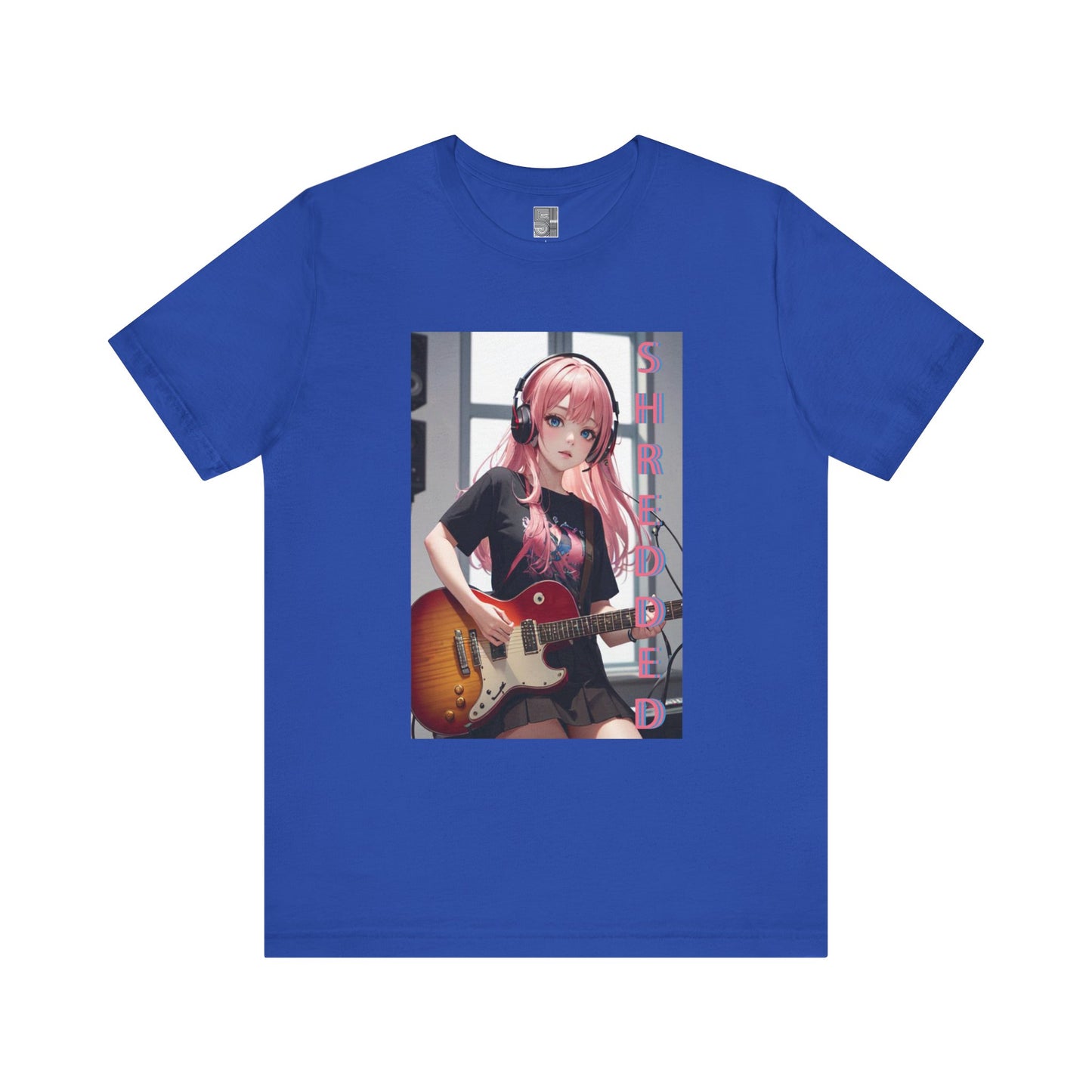 SHREDDED Anime Pink Tee