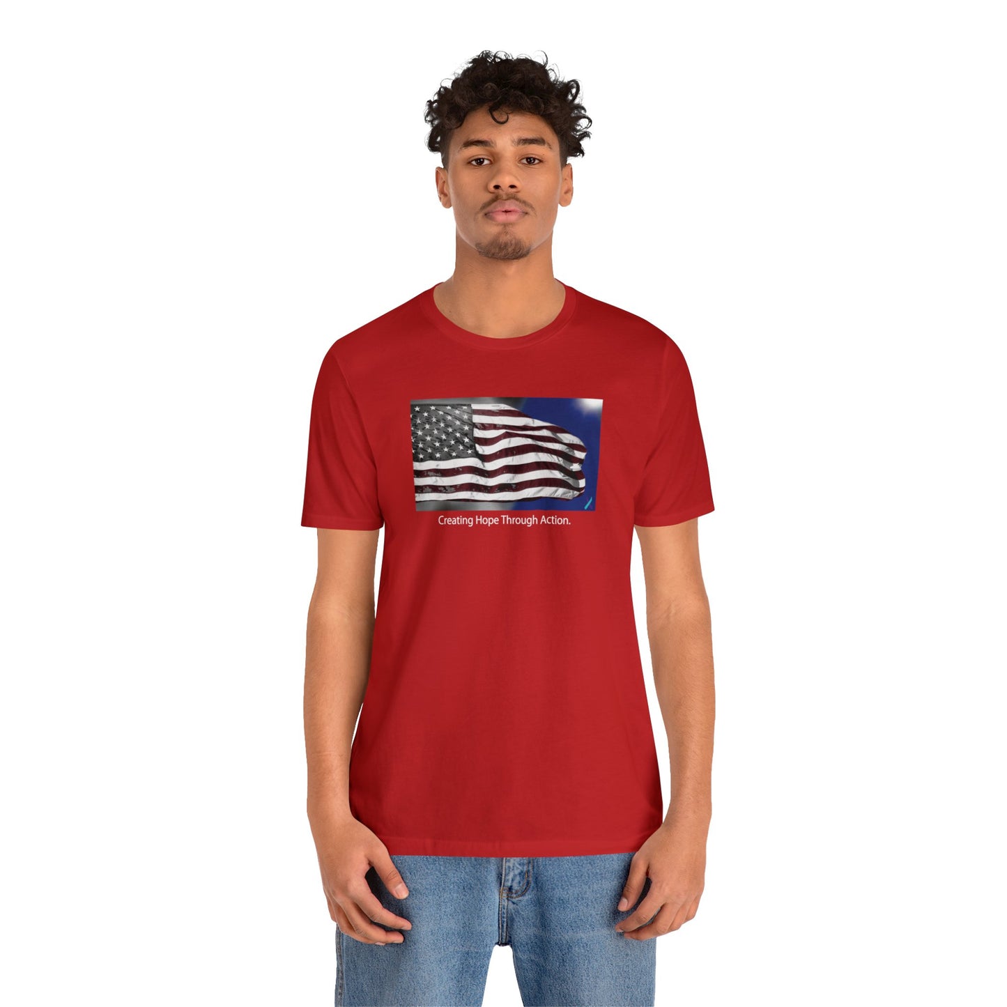 Suicide Awareness American Hope Tee "B"