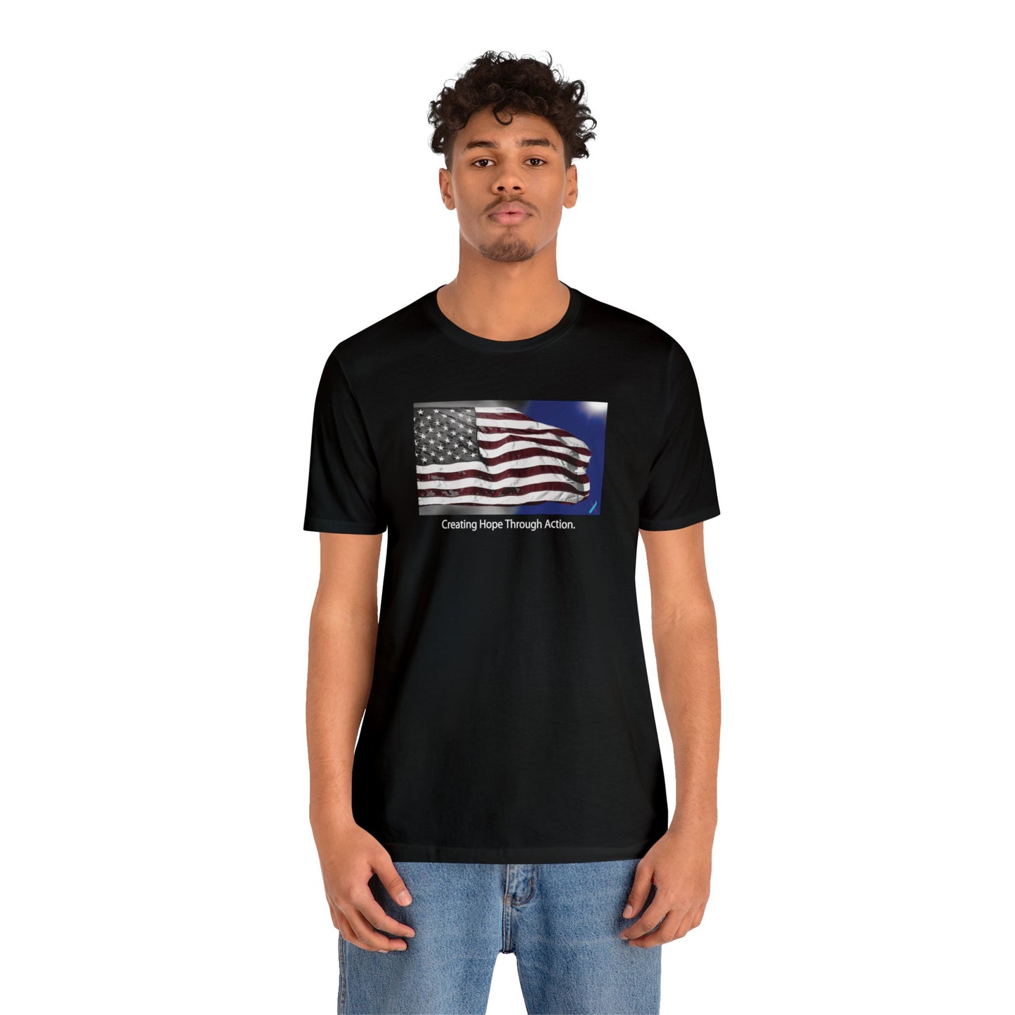 Suicide Awareness American Hope Tee "B"
