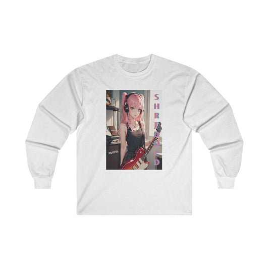 SHREDDED Anime Pink Long Sleeve