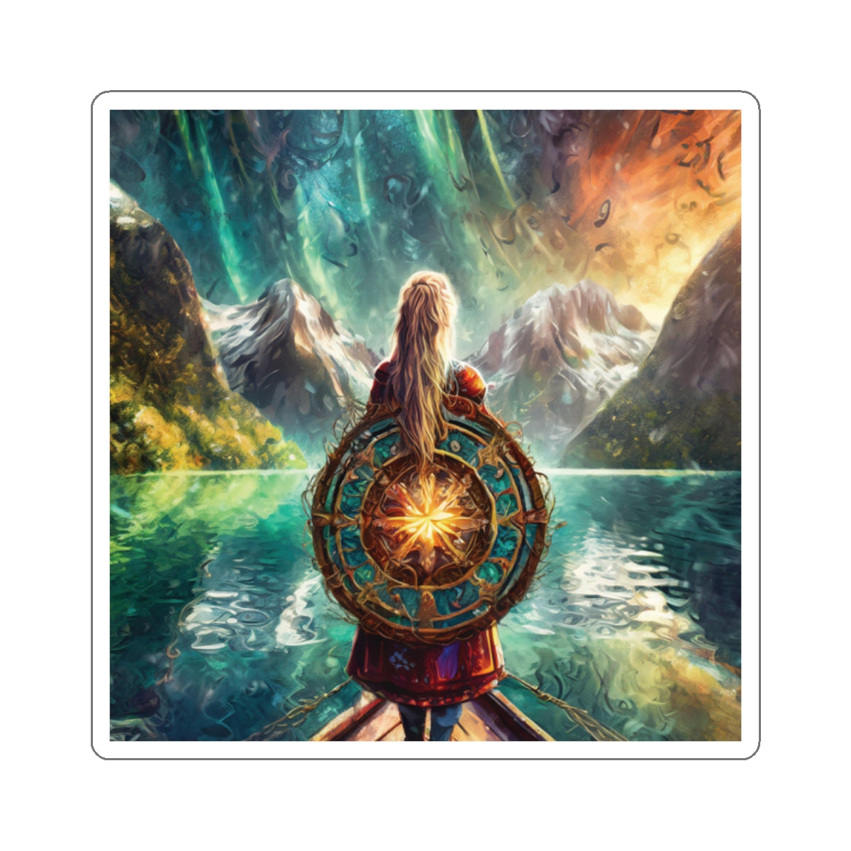 Viking warrior Decal