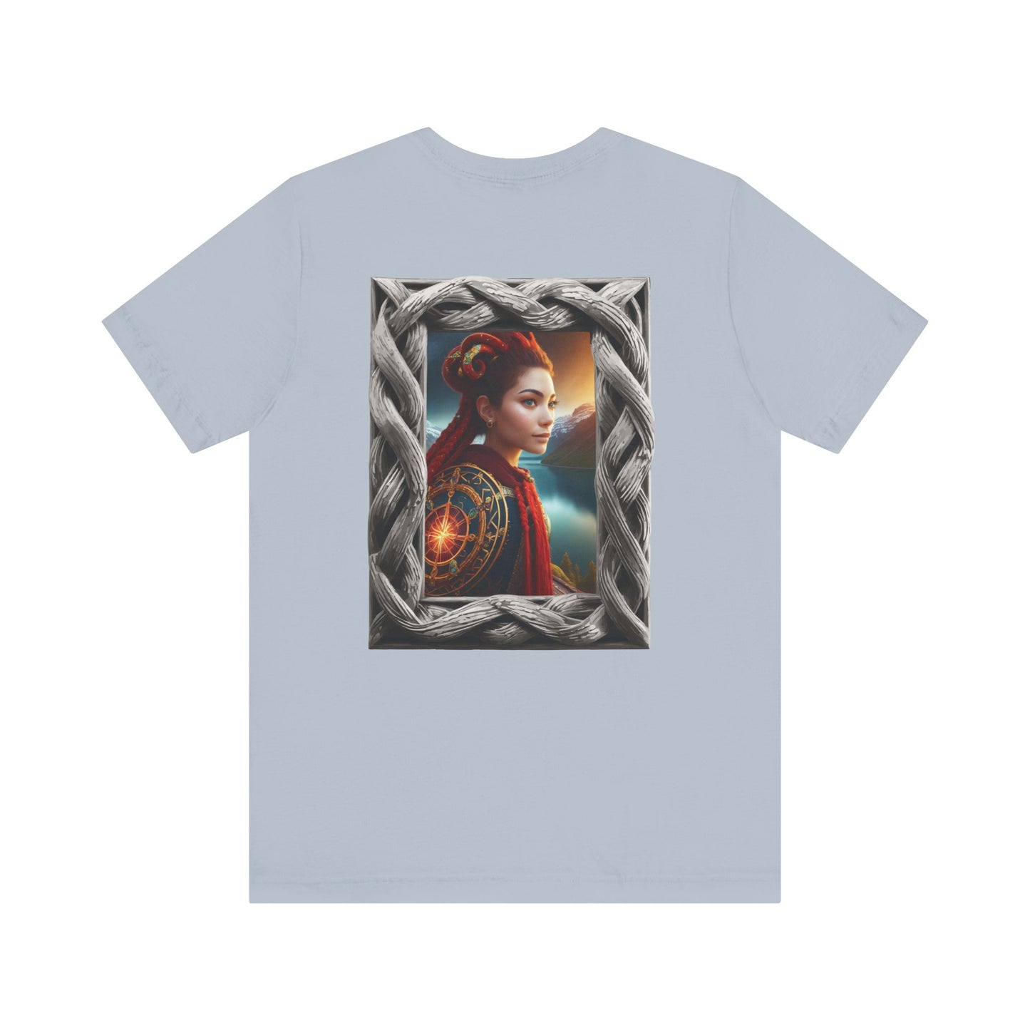 Red Haired Female Viking Tee