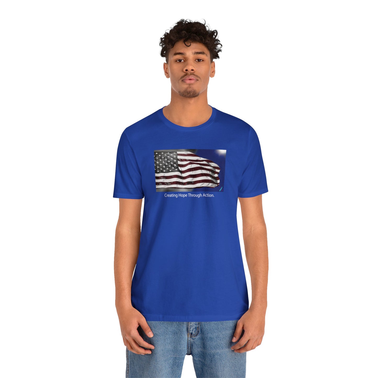 Suicide Awareness American Hope Tee "B"