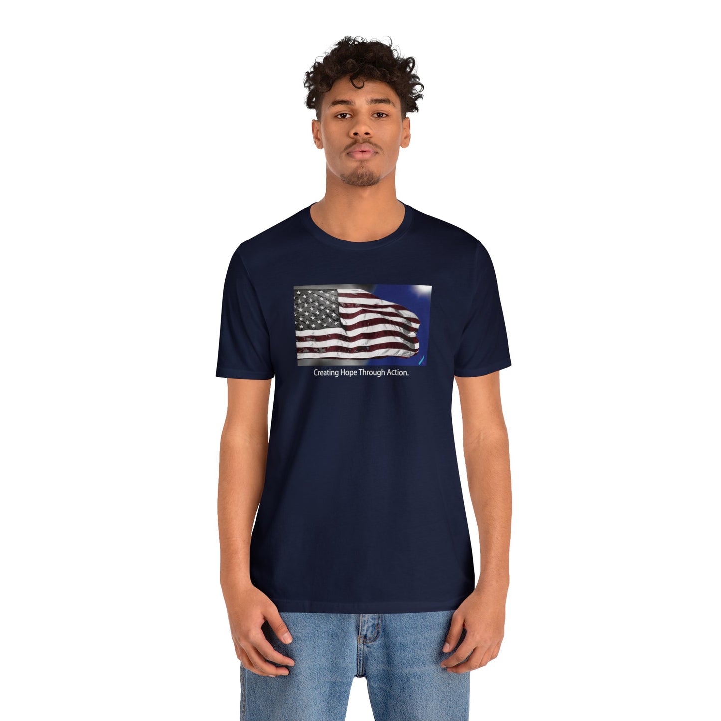Suicide Awareness American Hope Tee "B"