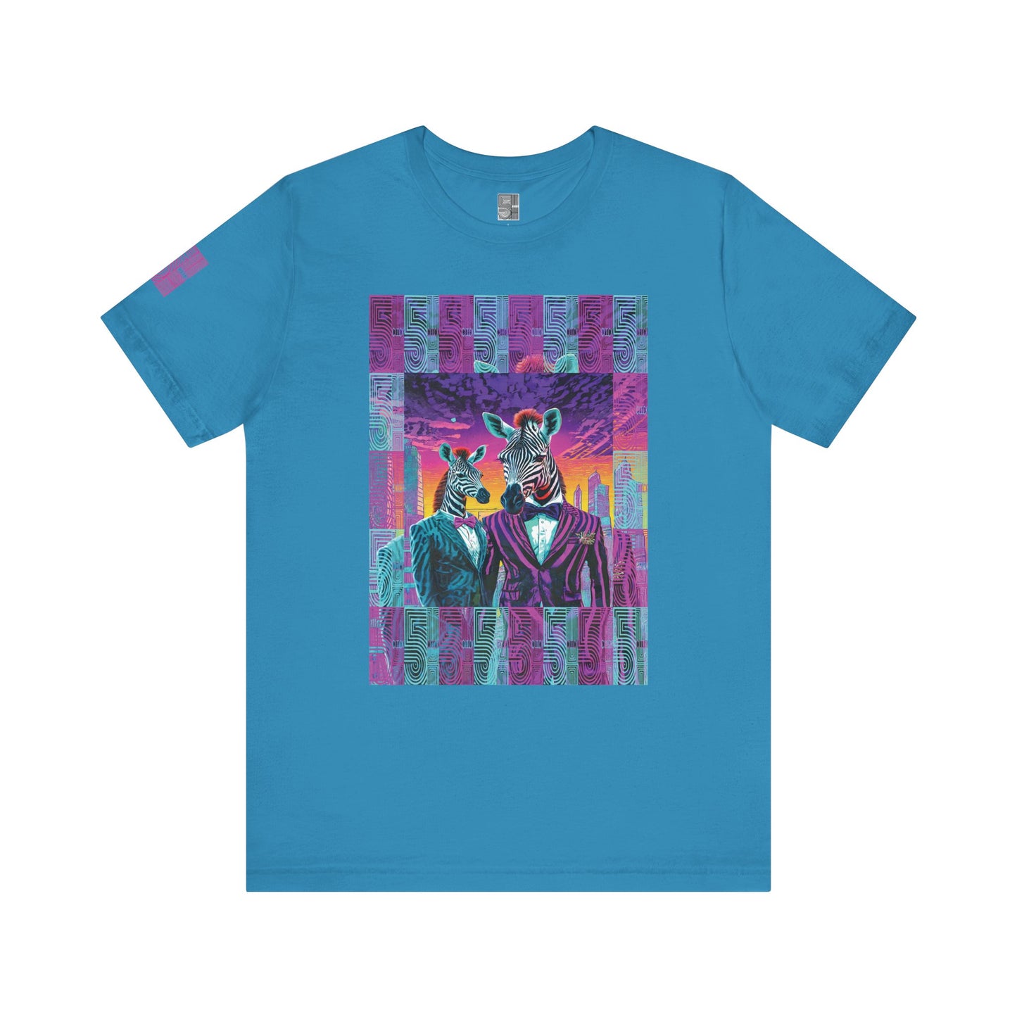 Zebras In Blinkerton City Tee