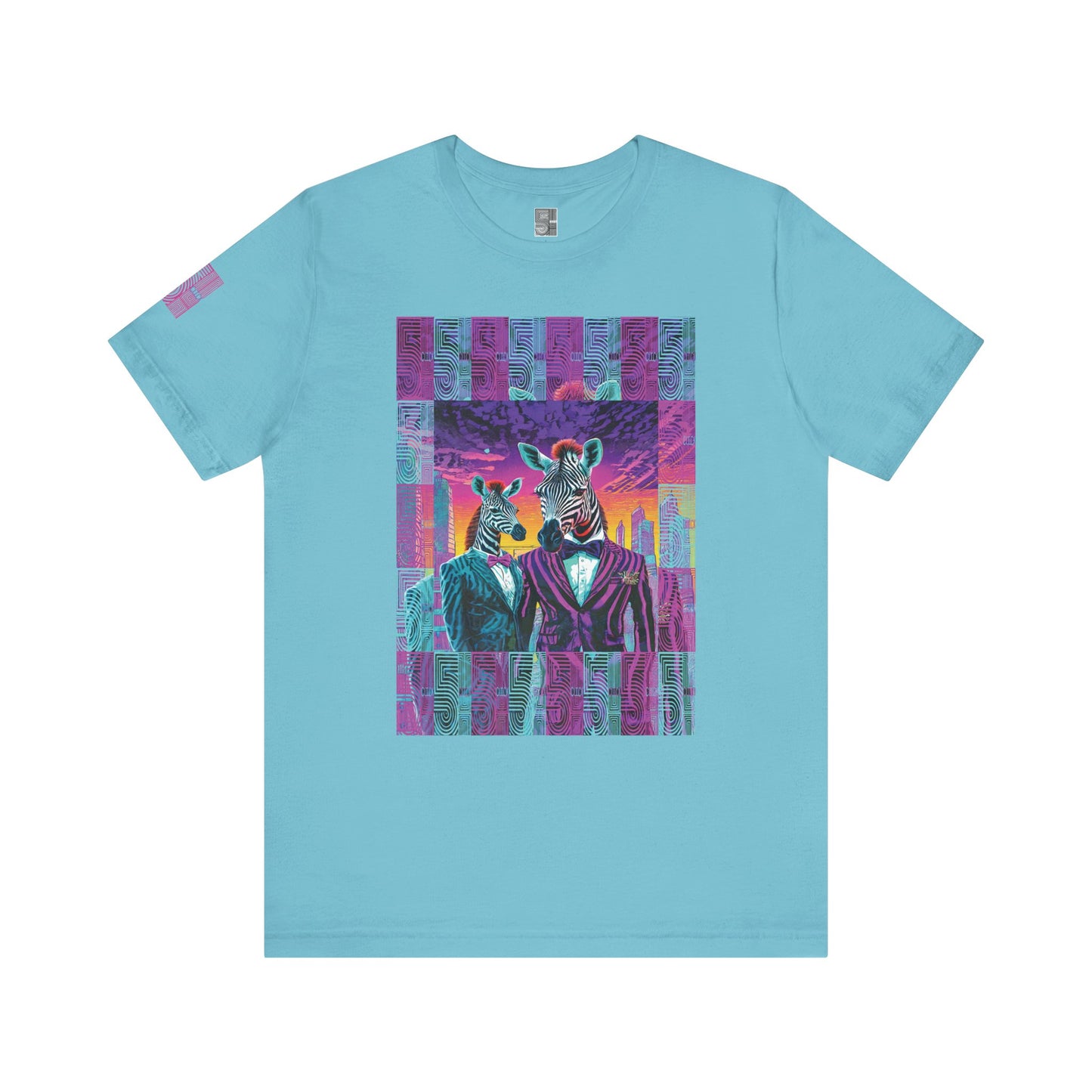 Zebras In Blinkerton City Tee