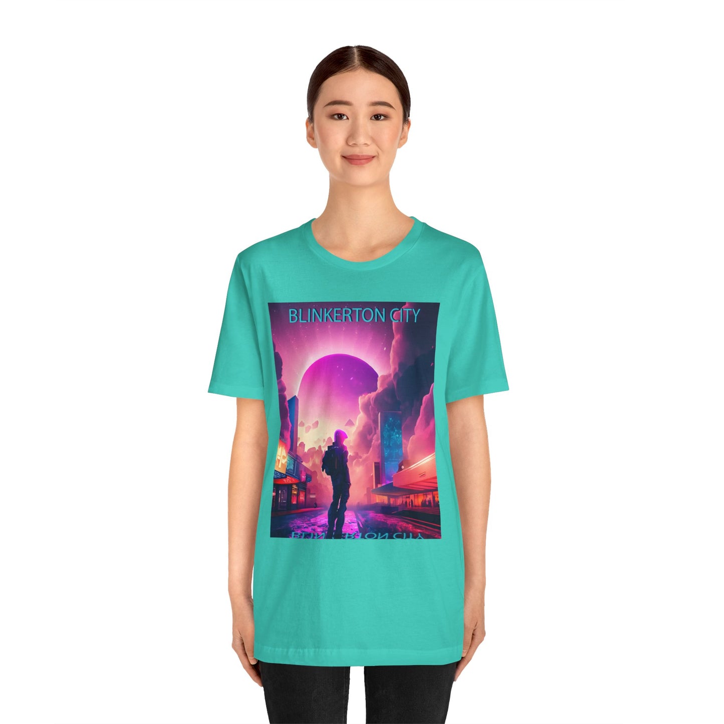Downtown Blinkerton City Tee
