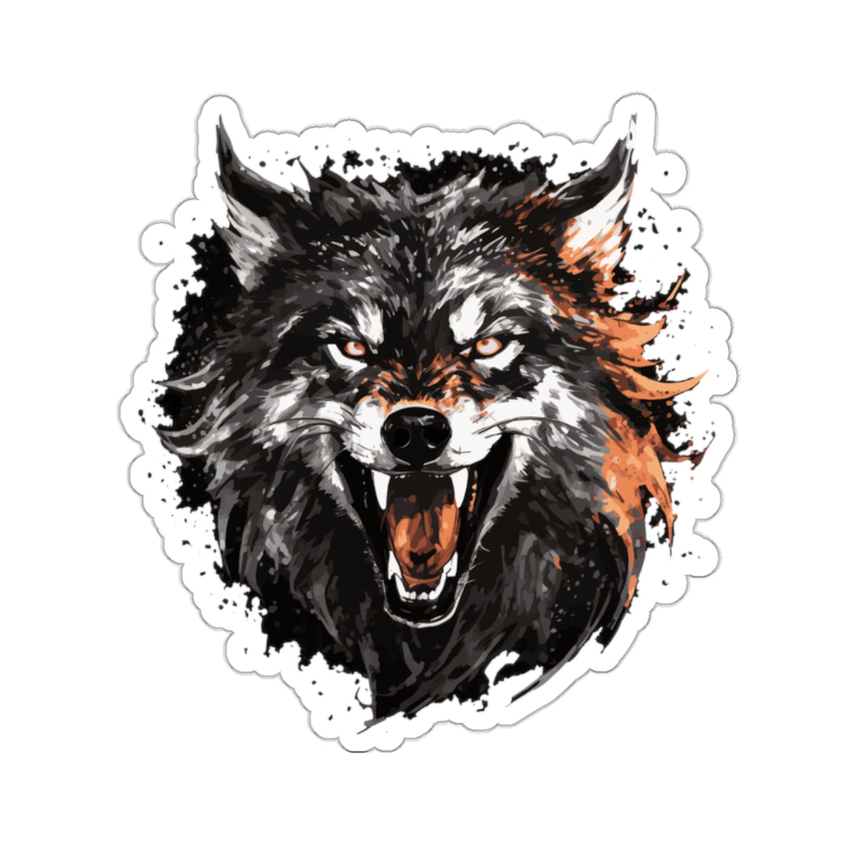Wolf Decal