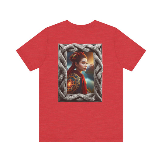 Red Haired Female Viking Tee