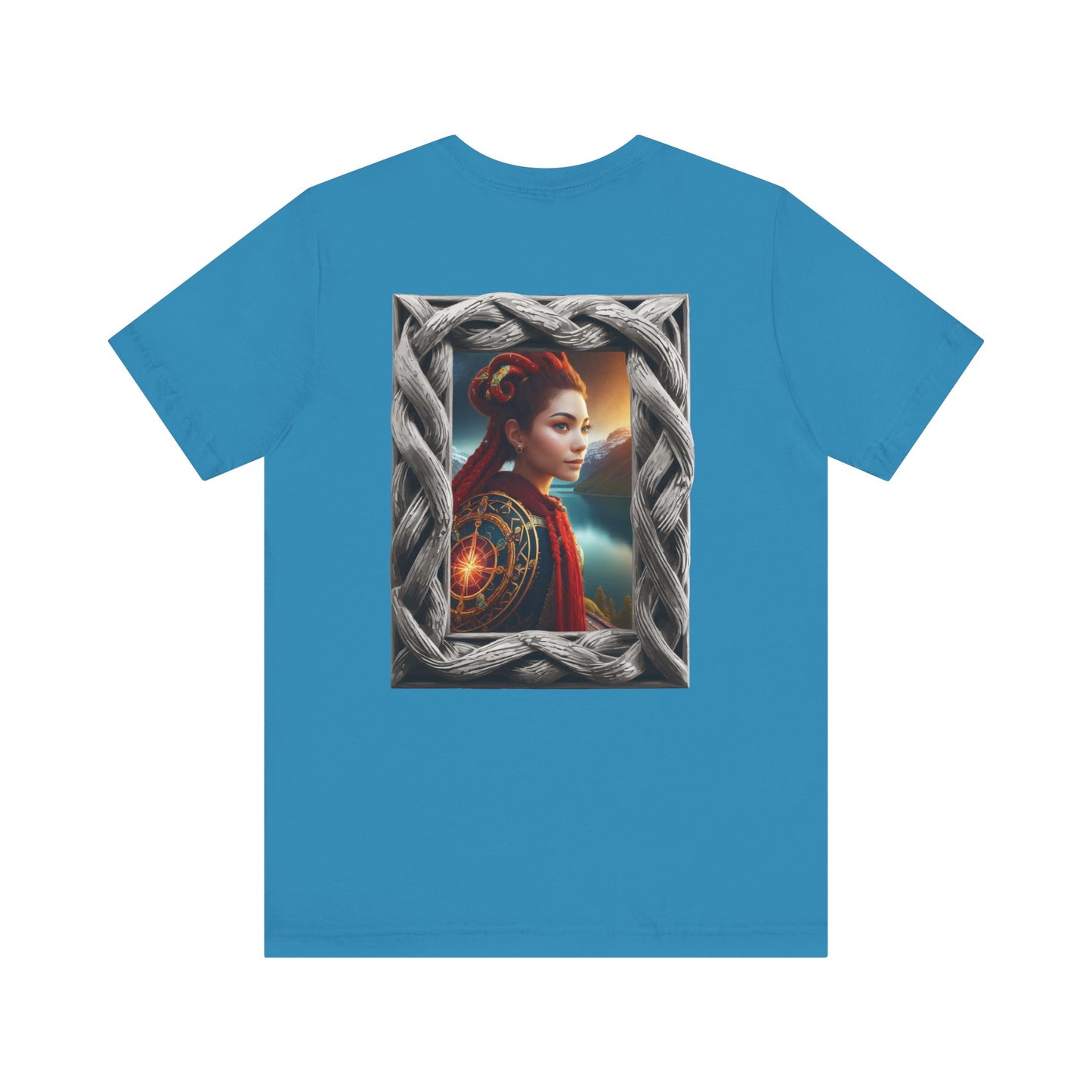Red Haired Female Viking Tee