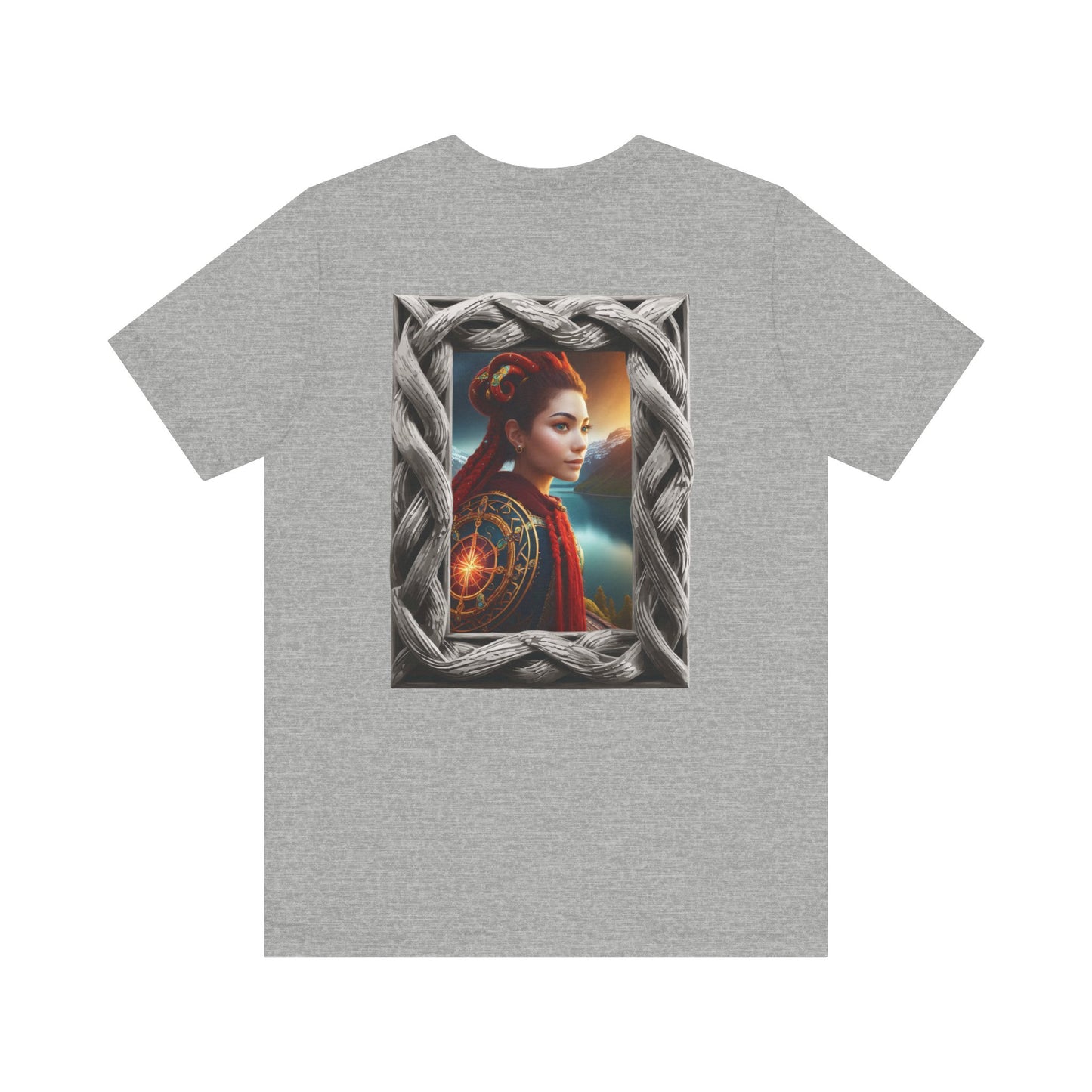 Red Haired Female Viking Tee