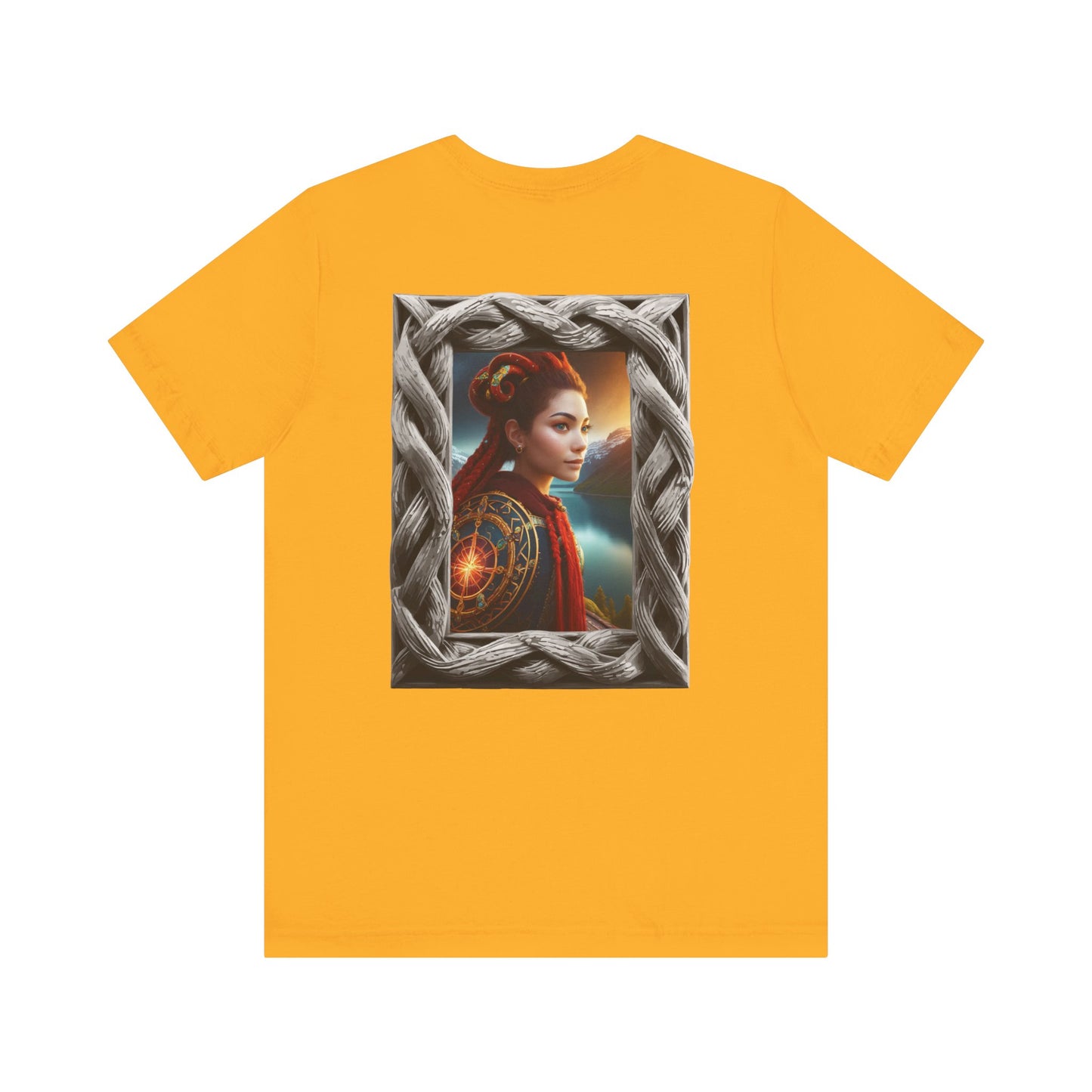 Red Haired Female Viking Tee