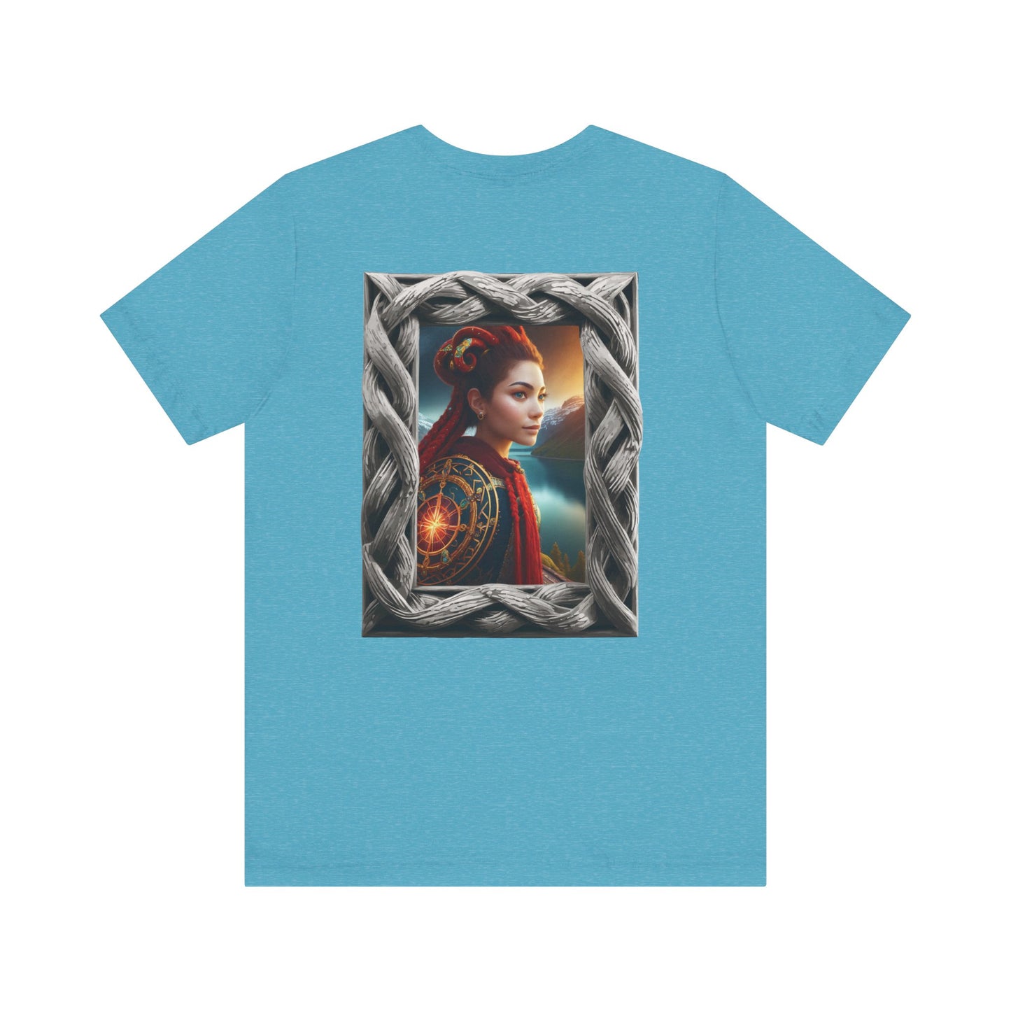Red Haired Female Viking Tee