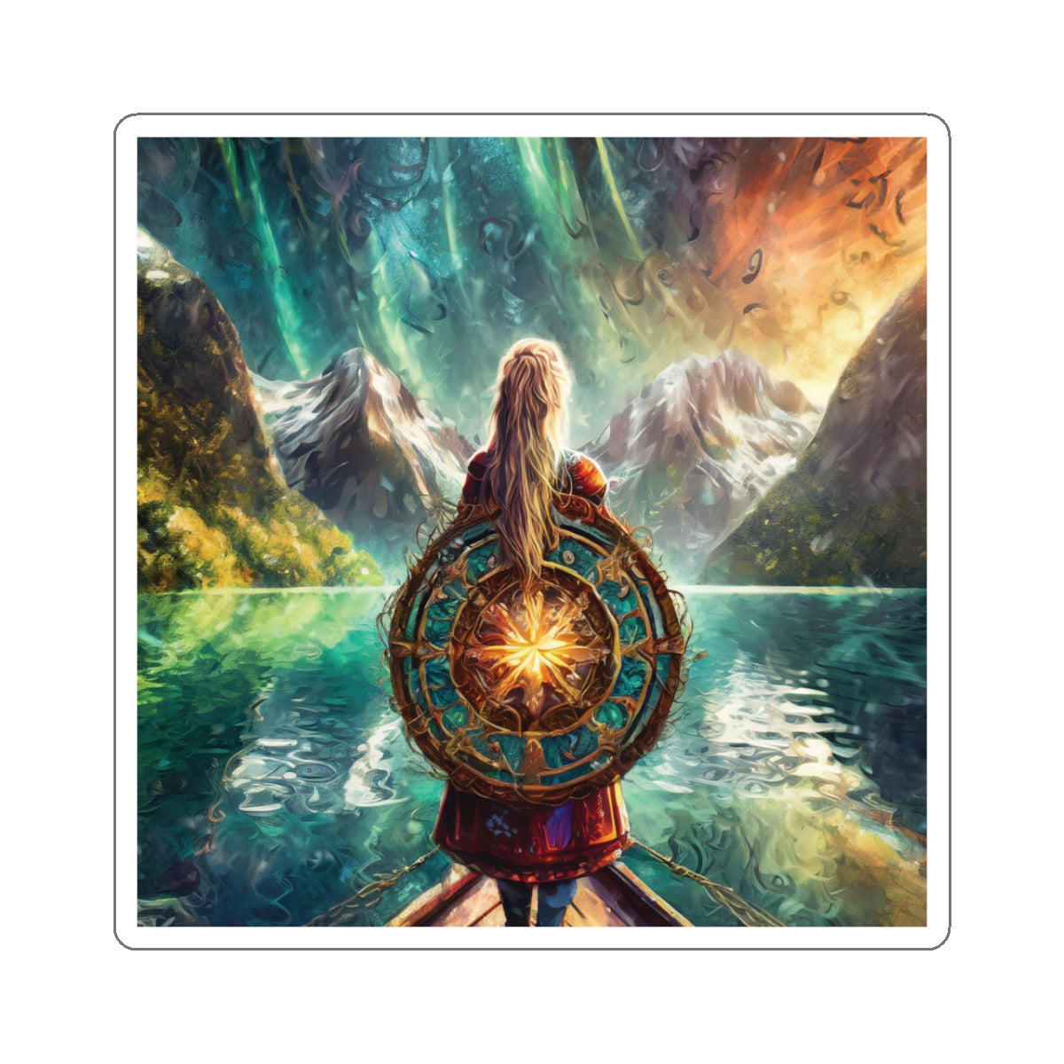 Viking warrior Decal