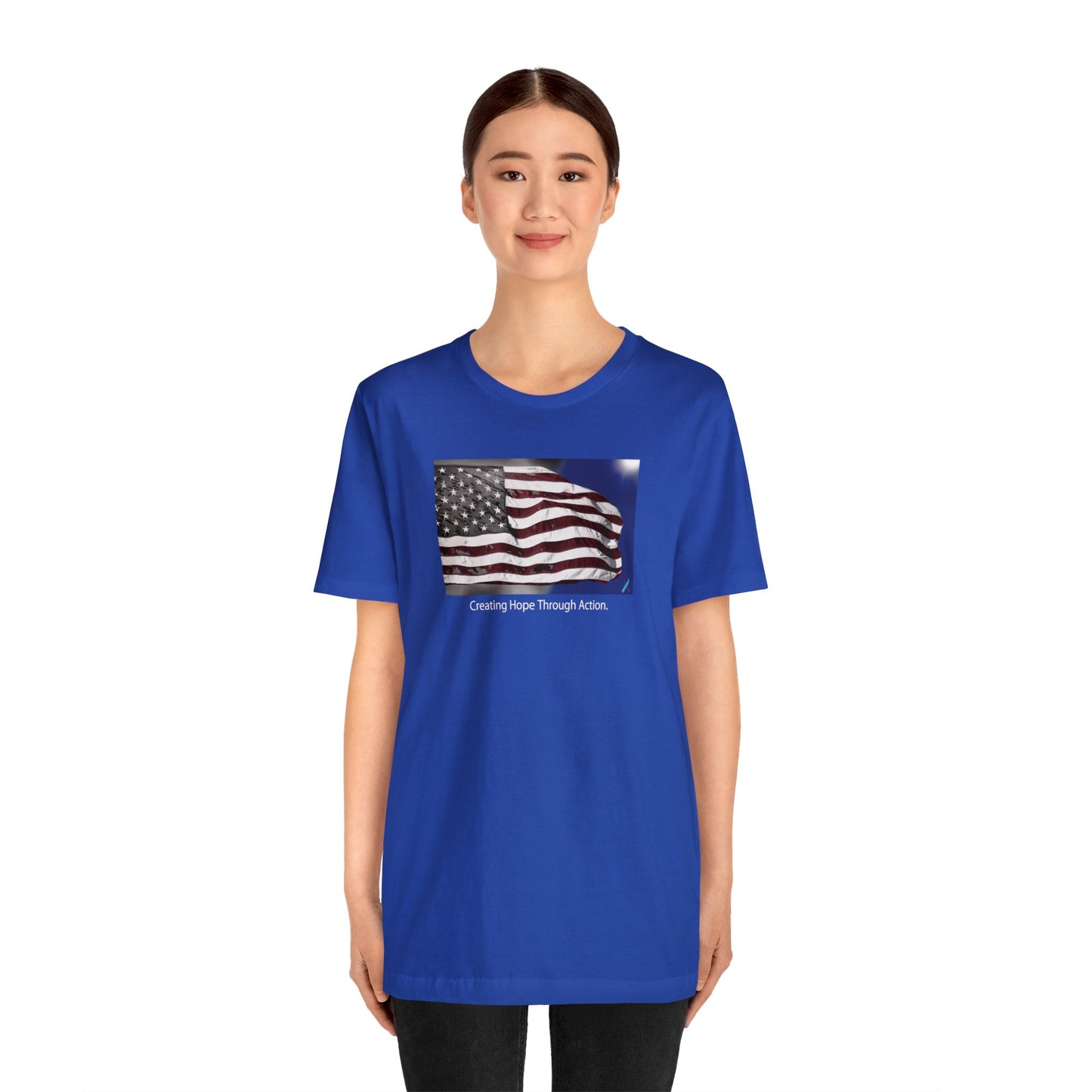 Suicide Awareness American Hope Tee "B"