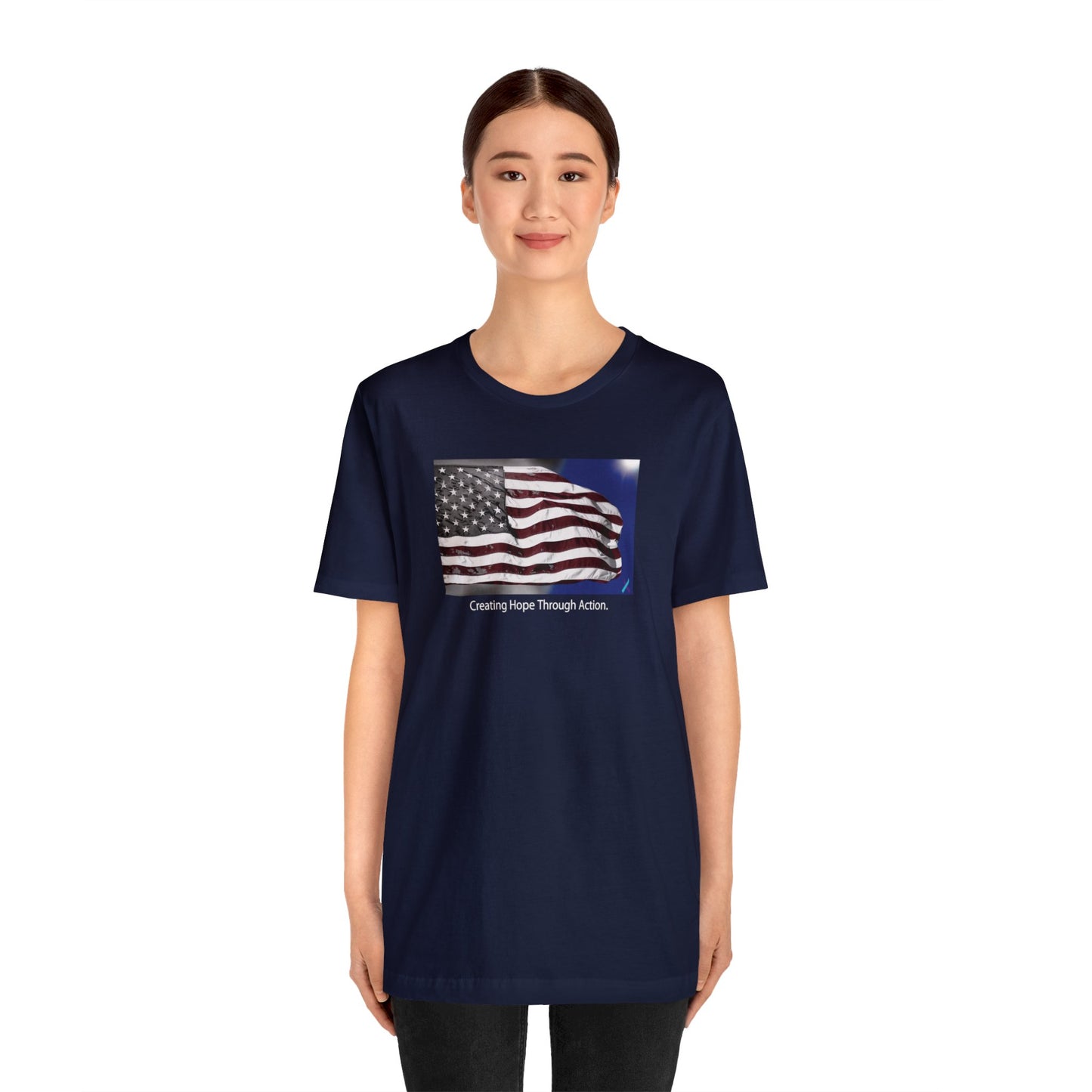 Suicide Awareness American Hope Tee "B"
