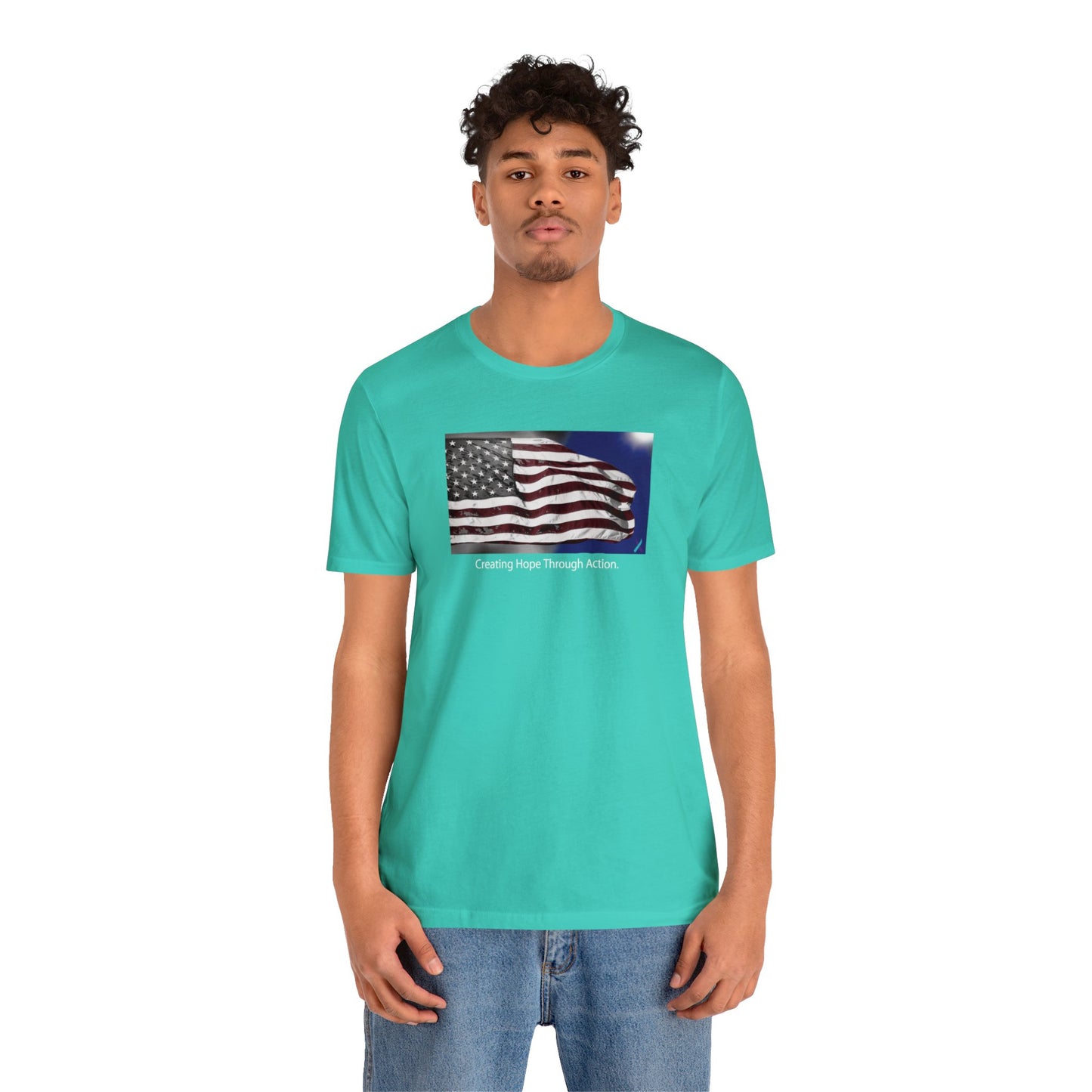 Suicide Awareness American Hope Tee "B"
