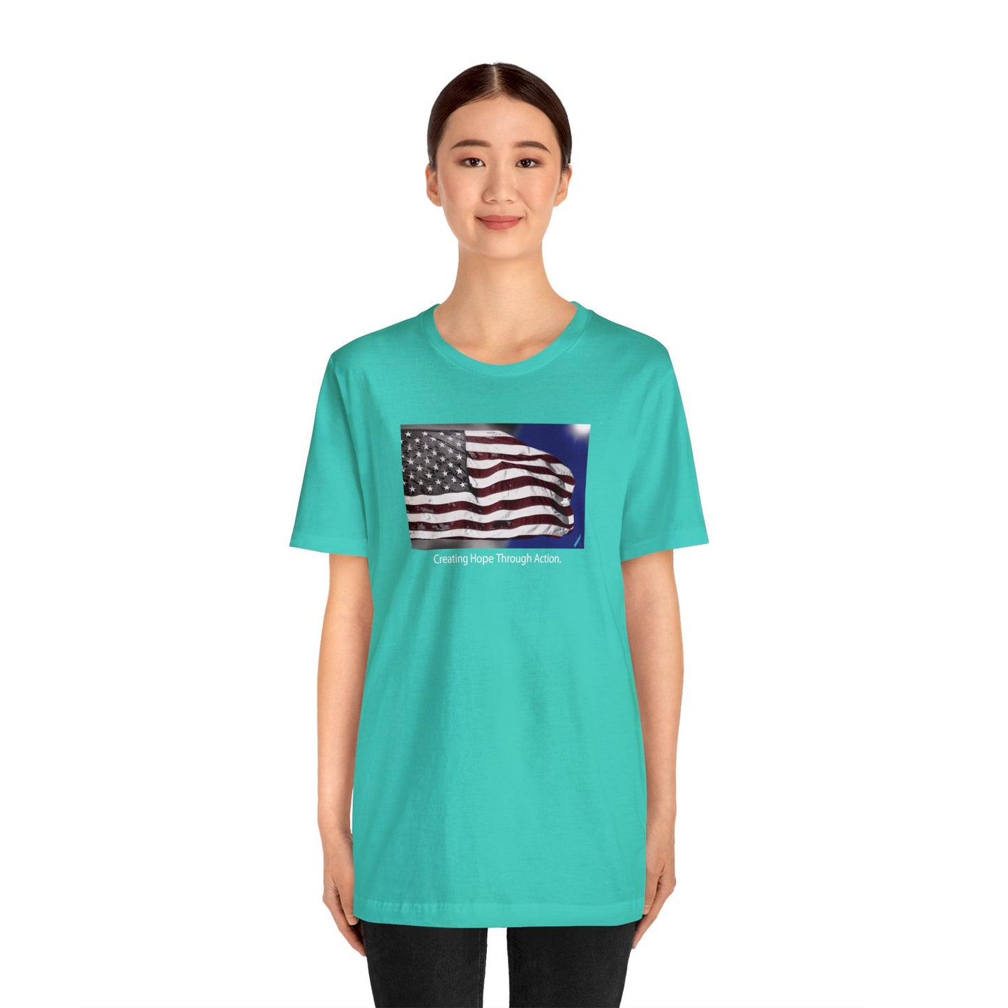 Suicide Awareness American Hope Tee "B"