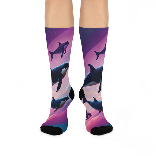 Fifth Click Whale Socks