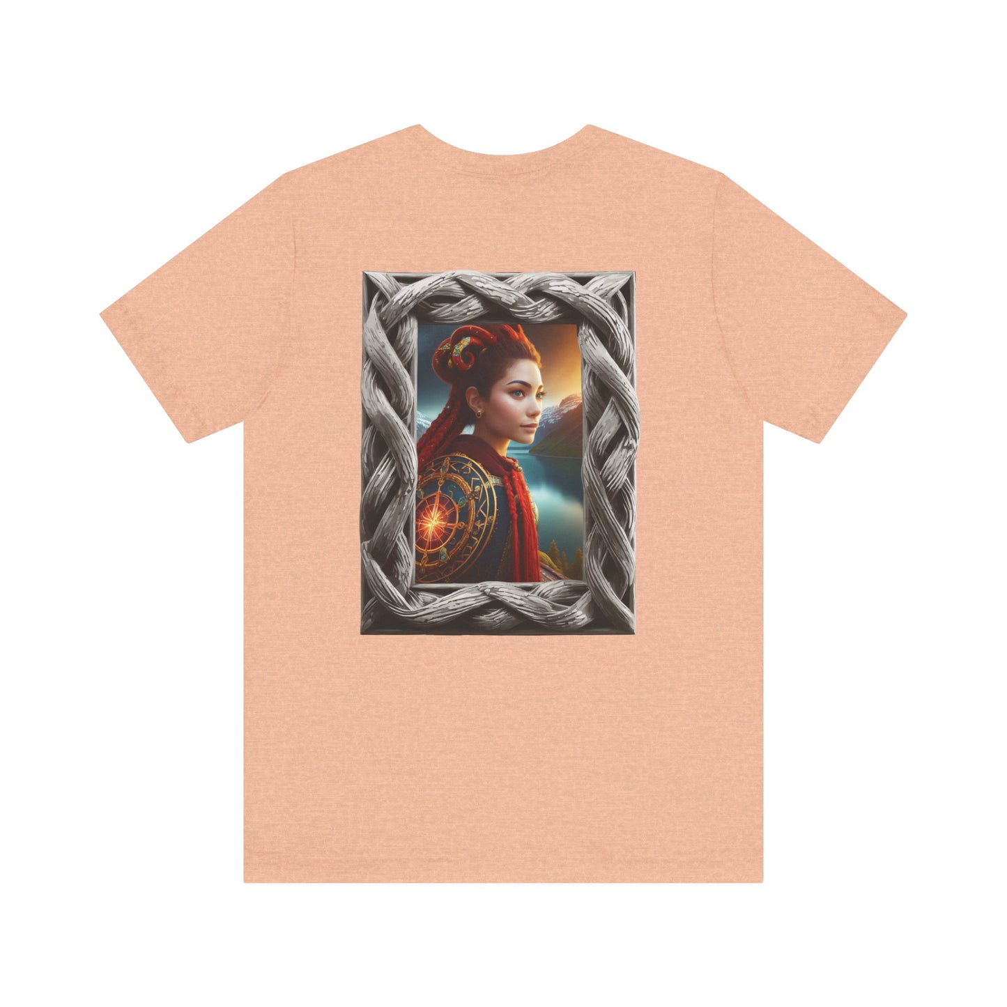 Red Haired Female Viking Tee